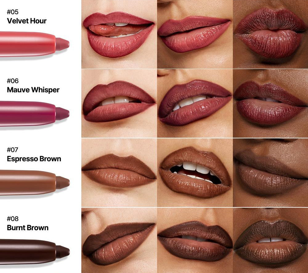 Easy Glide Lip Liner — Creamy, Blendable Color with Smooth Application-MHW
