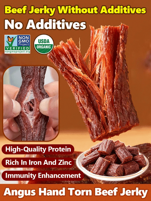 Add high-protein pure beef jerky-XDD