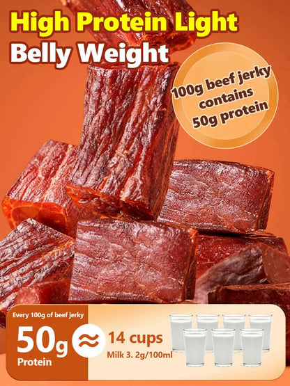 Add high-protein pure beef jerky-XDD
