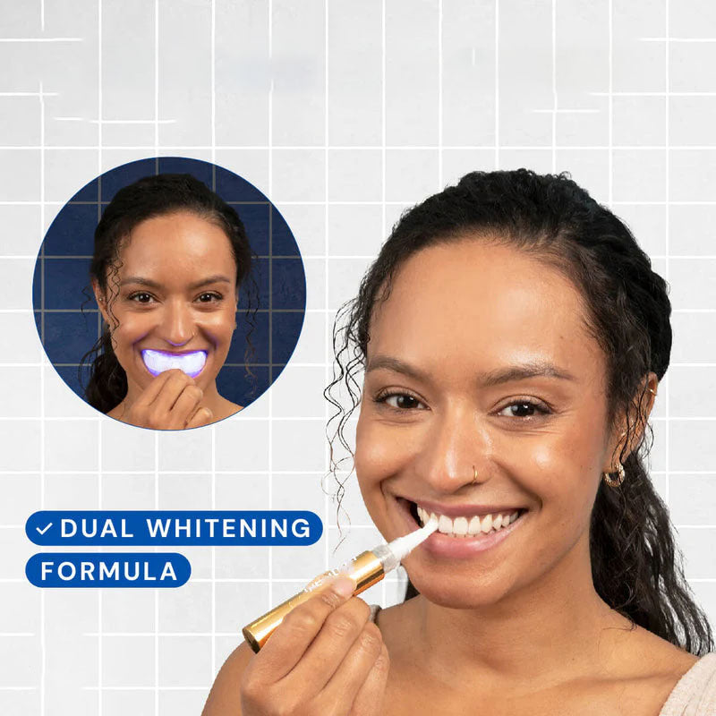 Dental care  whitens teeth, protects teeth, removes stains