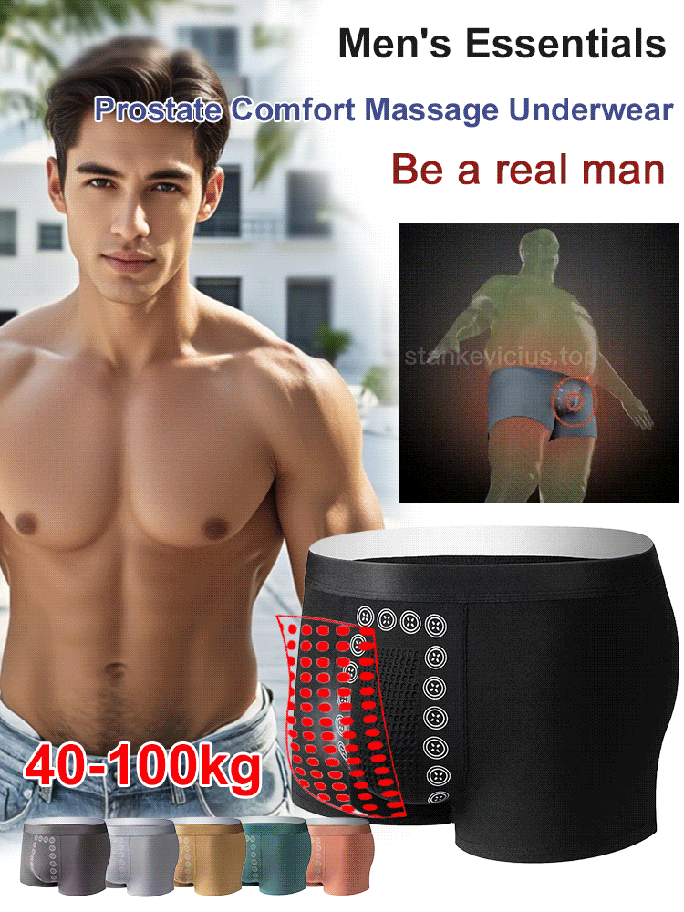 Men's Magnetic Prostate Care Boxers-9YOE9