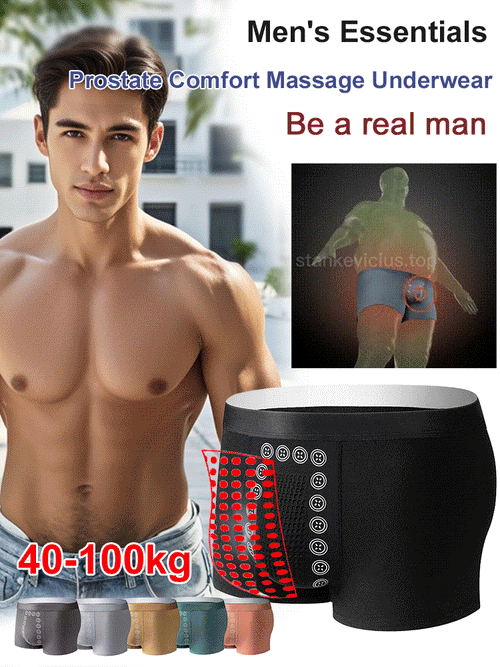Men's Magnetic Prostate Care Boxers-9YOE9