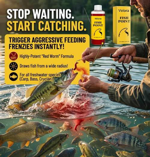 Concentrated Fish Attractant Liquid – Fast-Acting Red Worm Bait Additive for Freshwater Fishing, Enhances Scent & Improves Bite Response (100ml)-XDD