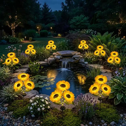 【MothersDayGift】🔥Hot Sale 49% off🌟🌻 2026 UPGRADED Solar Sunflowers – Hyper-Realistic Petals, Stunning Shadow Projections & Dusk-to-Dawn Garden Mag-XDD