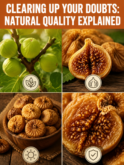 Natural Sun-Dried Figs – Sweet & Chewy Healthy Fruit Snack-9YOE9