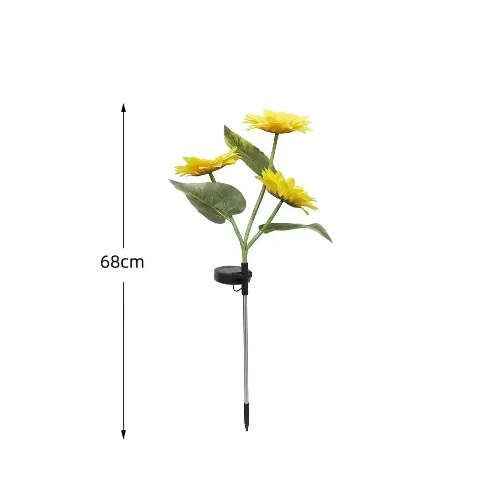 【MothersDayGift】🔥Hot Sale 49% off🌟🌻 2026 UPGRADED Solar Sunflowers – Hyper-Realistic Petals, Stunning Shadow Projections & Dusk-to-Dawn Garden Mag-XDD