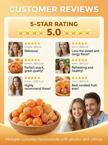 [Kumquat and Licorice Only] Antioxidant and Lung-Nourishing Dried Kumquat with Licorice-XDD
