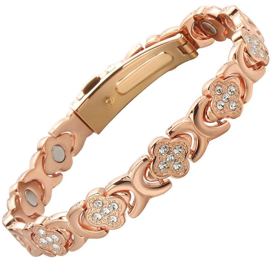 Copper Bracelets for Women , Pure Copper Magnetic Bracelet with 3500 Gauss Effective Magnets Outdoorfun