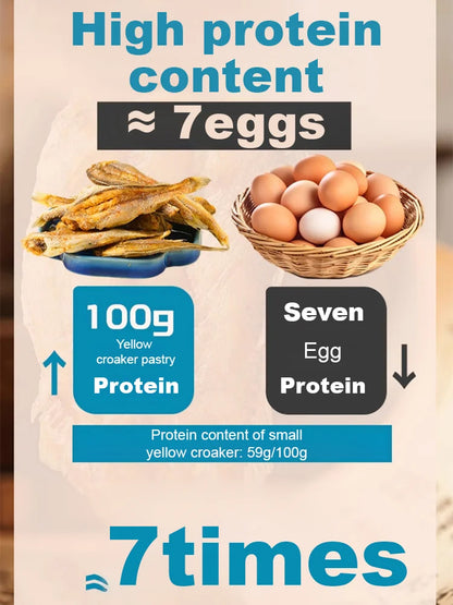 High-protein ready-to-eat deep-sea fish crisps-XDD
