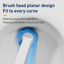 Disposable Toilet Brush Set with 18PCS Triple
