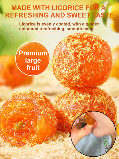 [Kumquat and Licorice Only] Antioxidant and Lung-Nourishing Dried Kumquat with Licorice-XDD