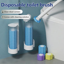 Disposable Toilet Brush Set with 18PCS Triple
