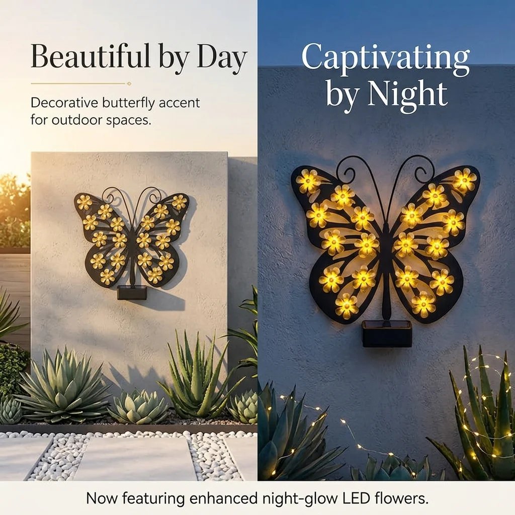 🦋Solar Butterfly Garden Light-9YOE9