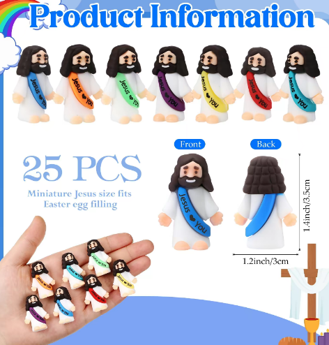 Mini Jesus figurine  home decoration item  Easter gift-wpp